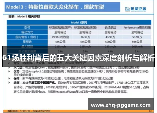 61场胜利背后的五大关键因素深度剖析与解析