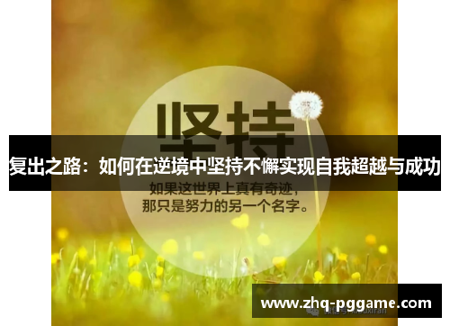 复出之路：如何在逆境中坚持不懈实现自我超越与成功